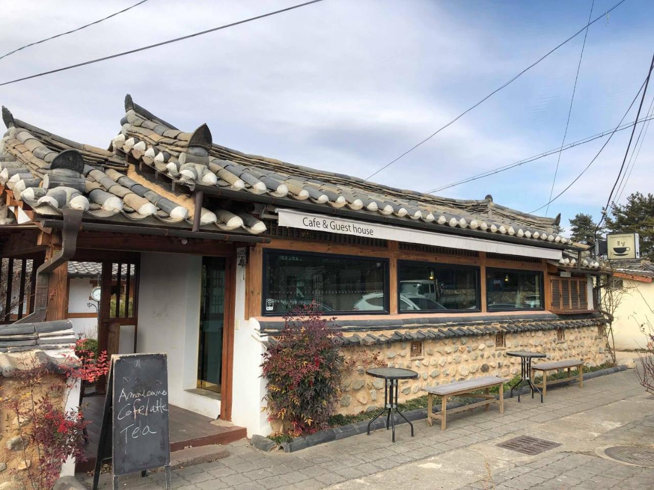 庆州 碎花空间韩屋旅馆酒店 外观 照片