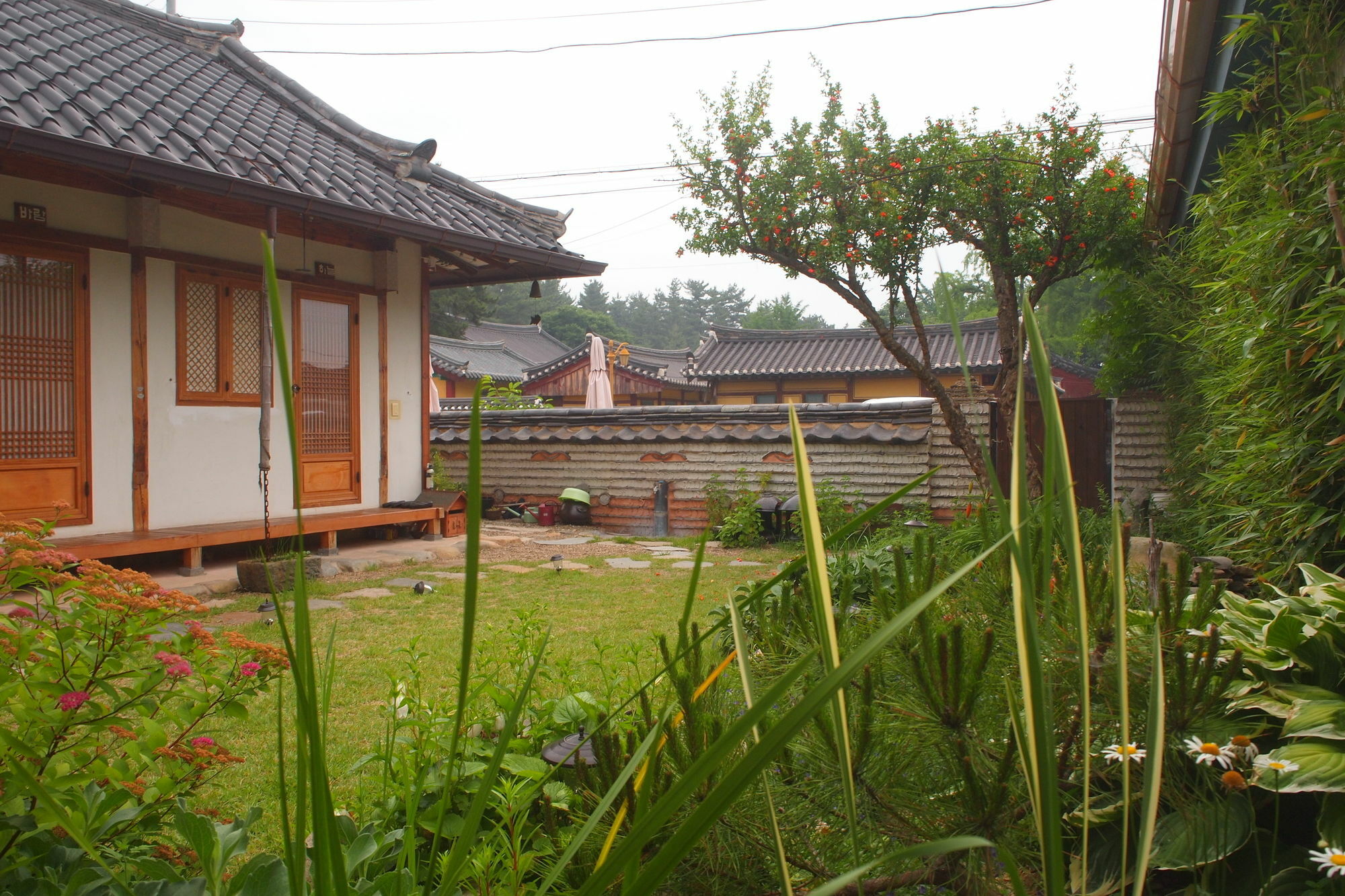 庆州 碎花空间韩屋旅馆酒店 外观 照片